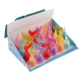 24 Mermaid Travel Size Lip Balms Daily Moisturizing Formula,Self-pickup Only